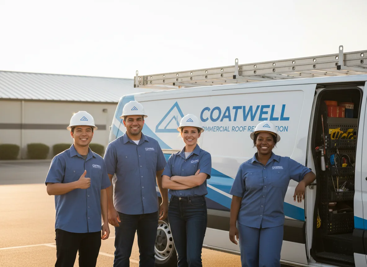 Commercial roof coating company in Geyserville, CA